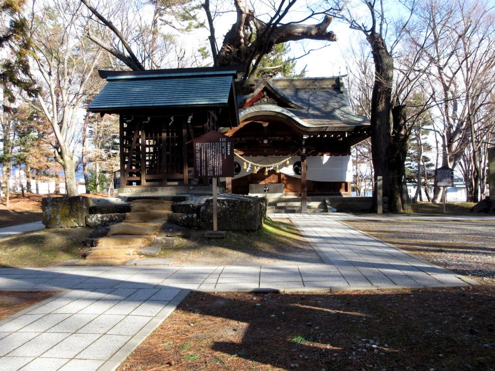 川中島合戦伝承地 八幡原に残る八幡宮はどうして決戦の場なのか?