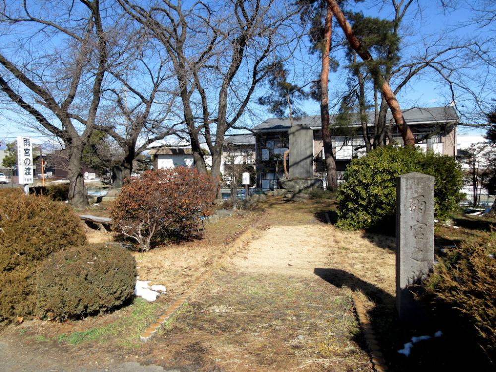 川中島合戦伝承地 雨宮の渡
