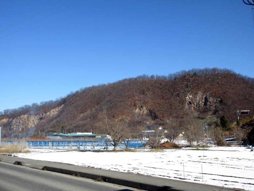 金井山の石切場(いしきりば)の写真