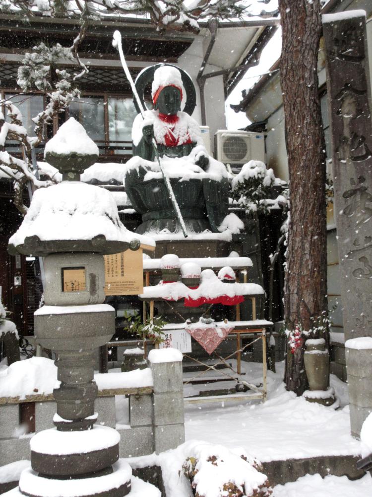 善光寺 旧如来堂跡地(延命蔵尊)の写真