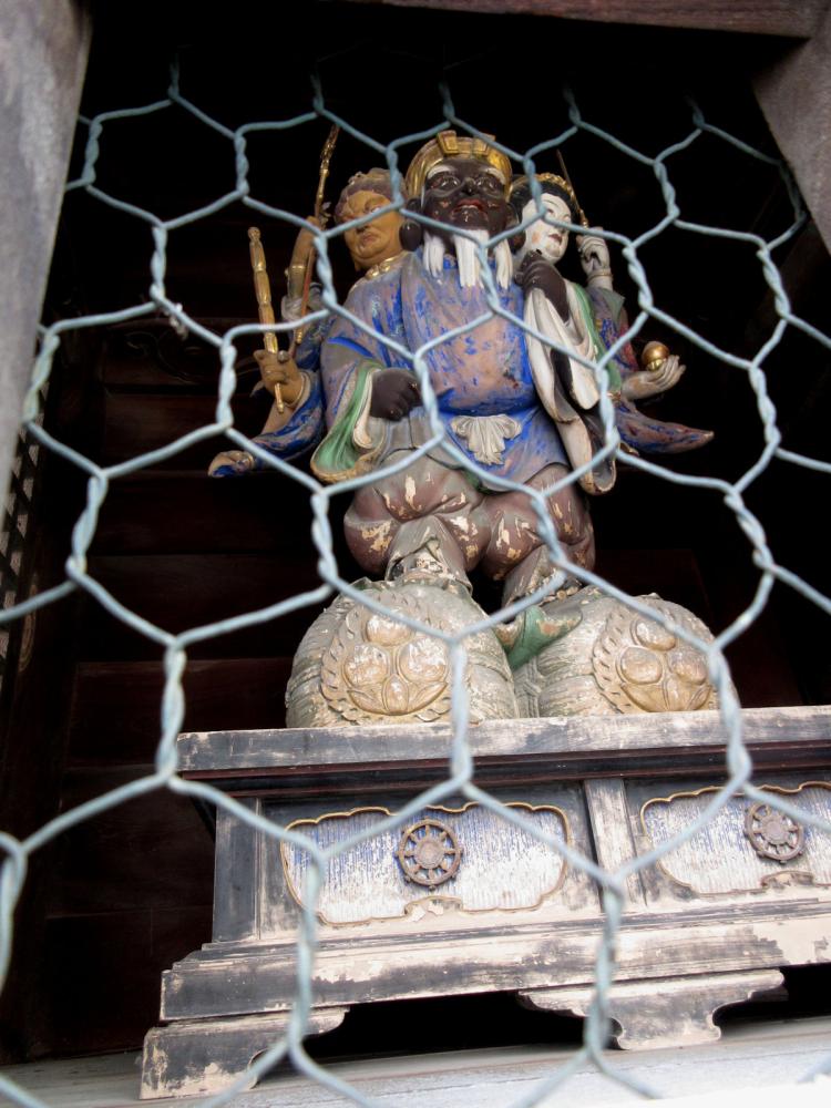 善光寺 三面大黒天像