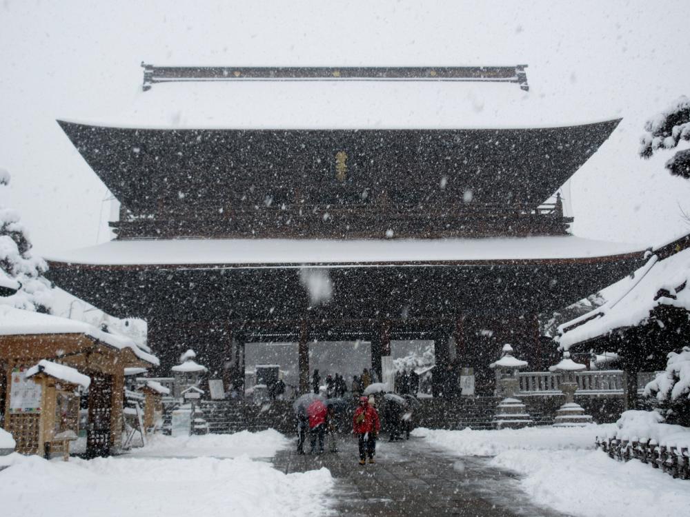 善光寺 山門(三門)