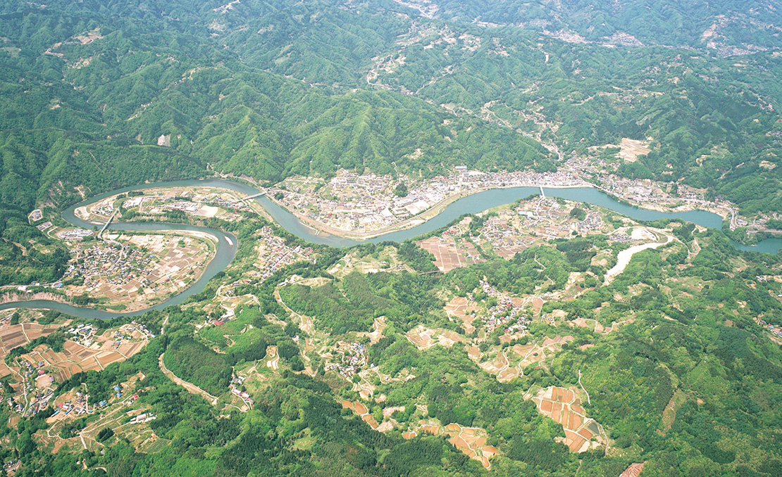 信州新町地区の写真