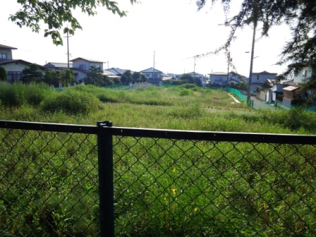 若槻里城跡③（東側堀跡）