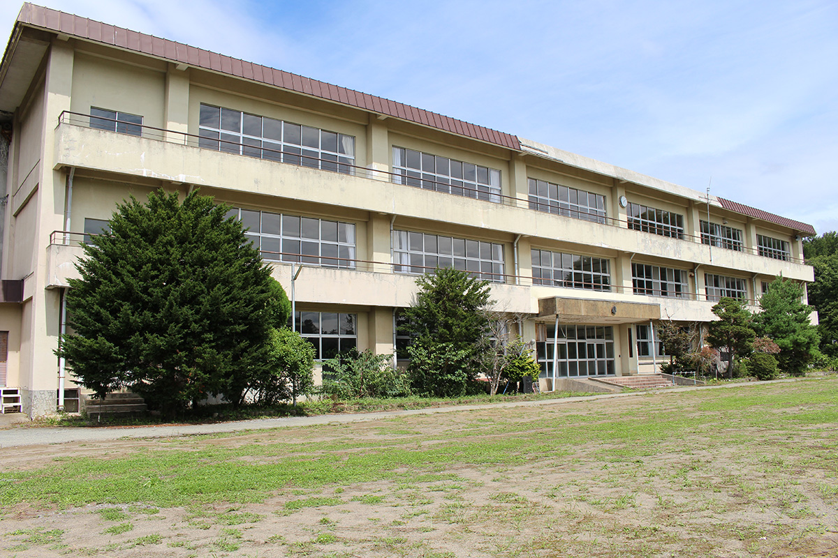 旧富士里小学校の写真