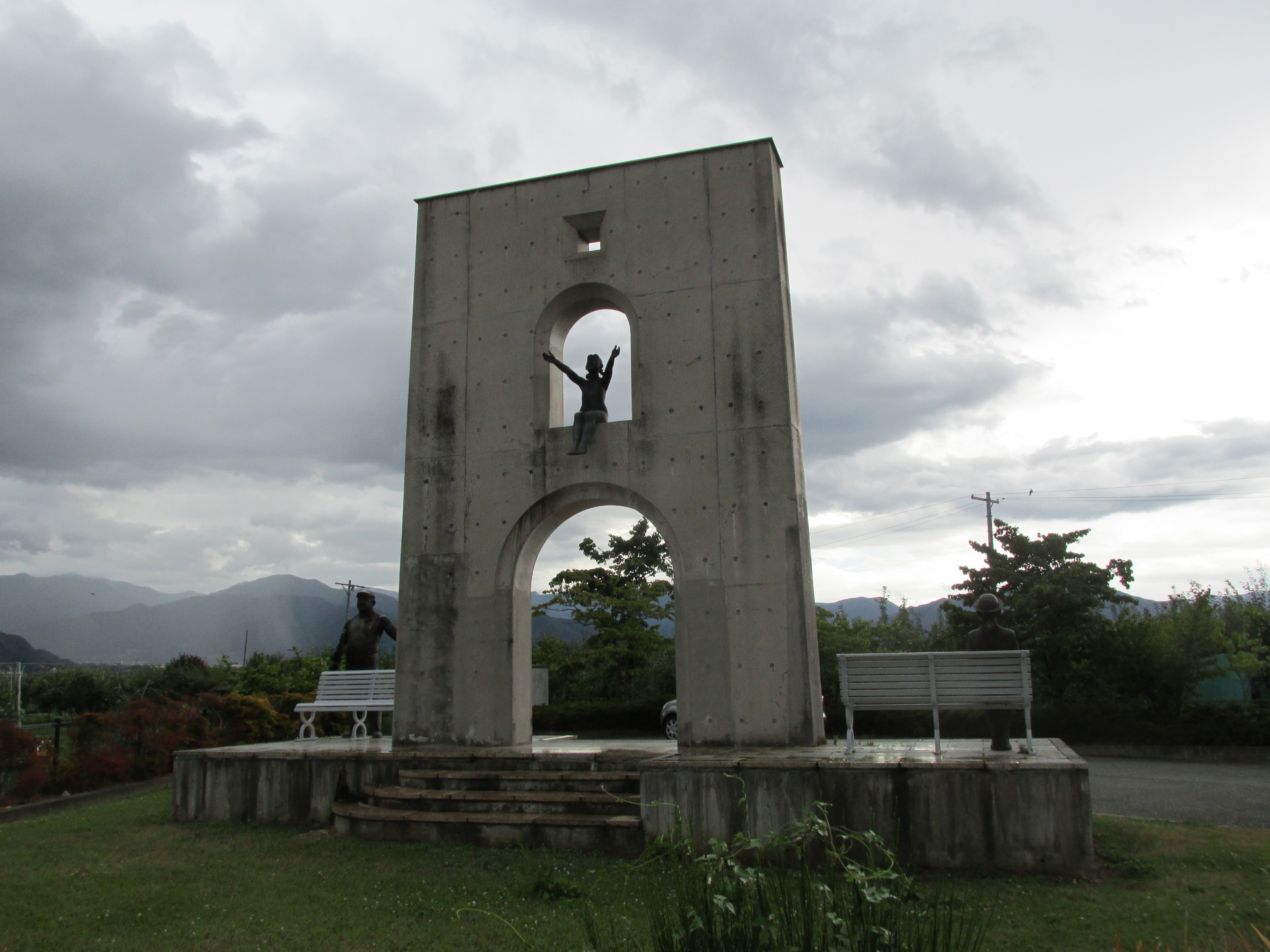 長野の門の写真