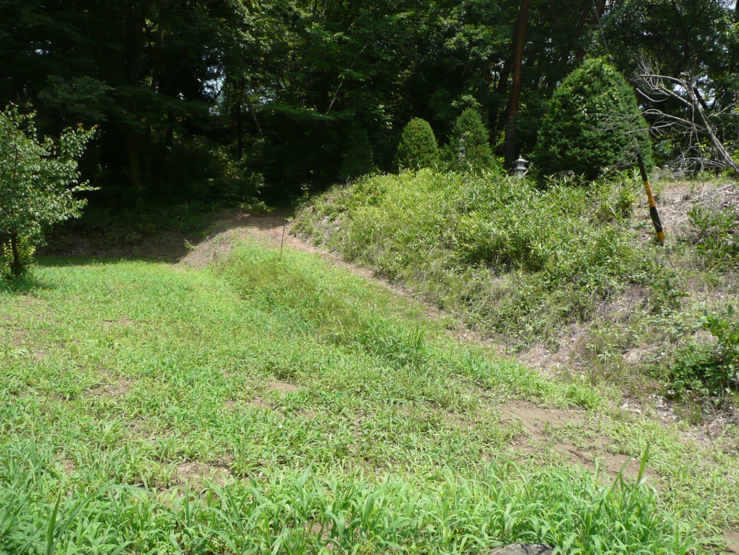 湯ノ入神社城跡④の写真