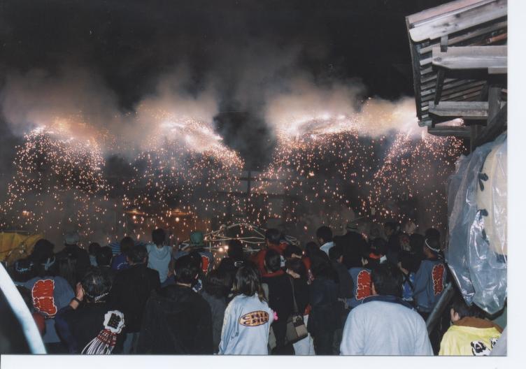 安茂里　花火５の写真