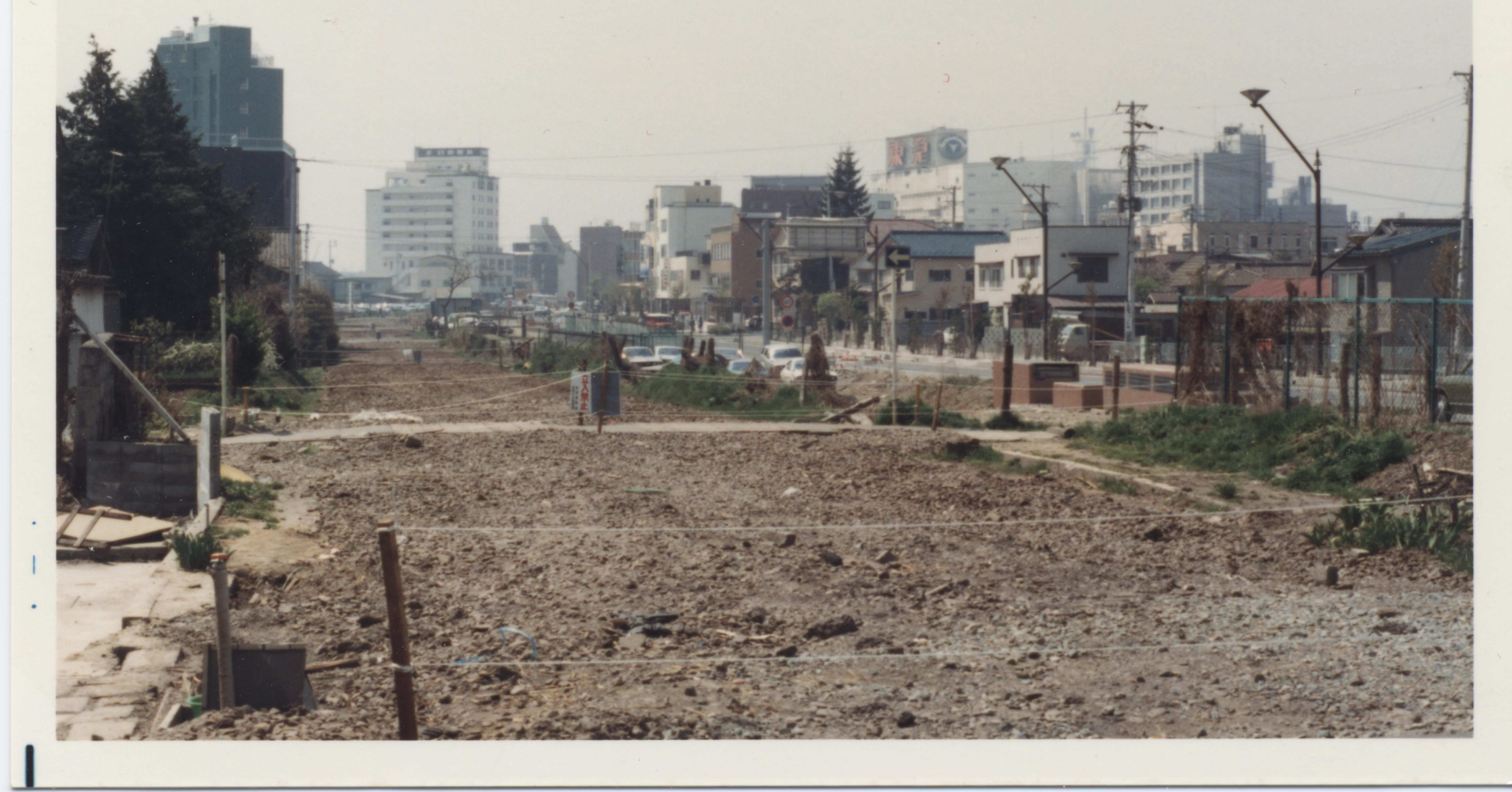 旧緑町駅付近（５）長野駅方面の写真