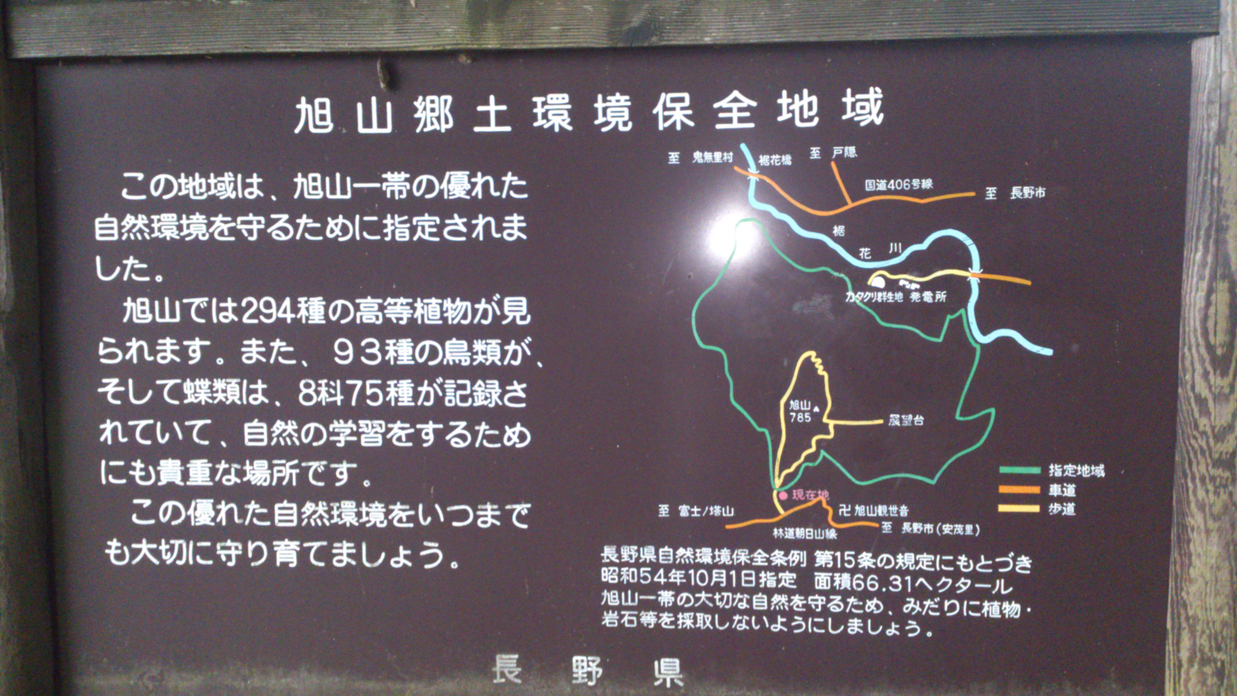 旭山城跡②の写真