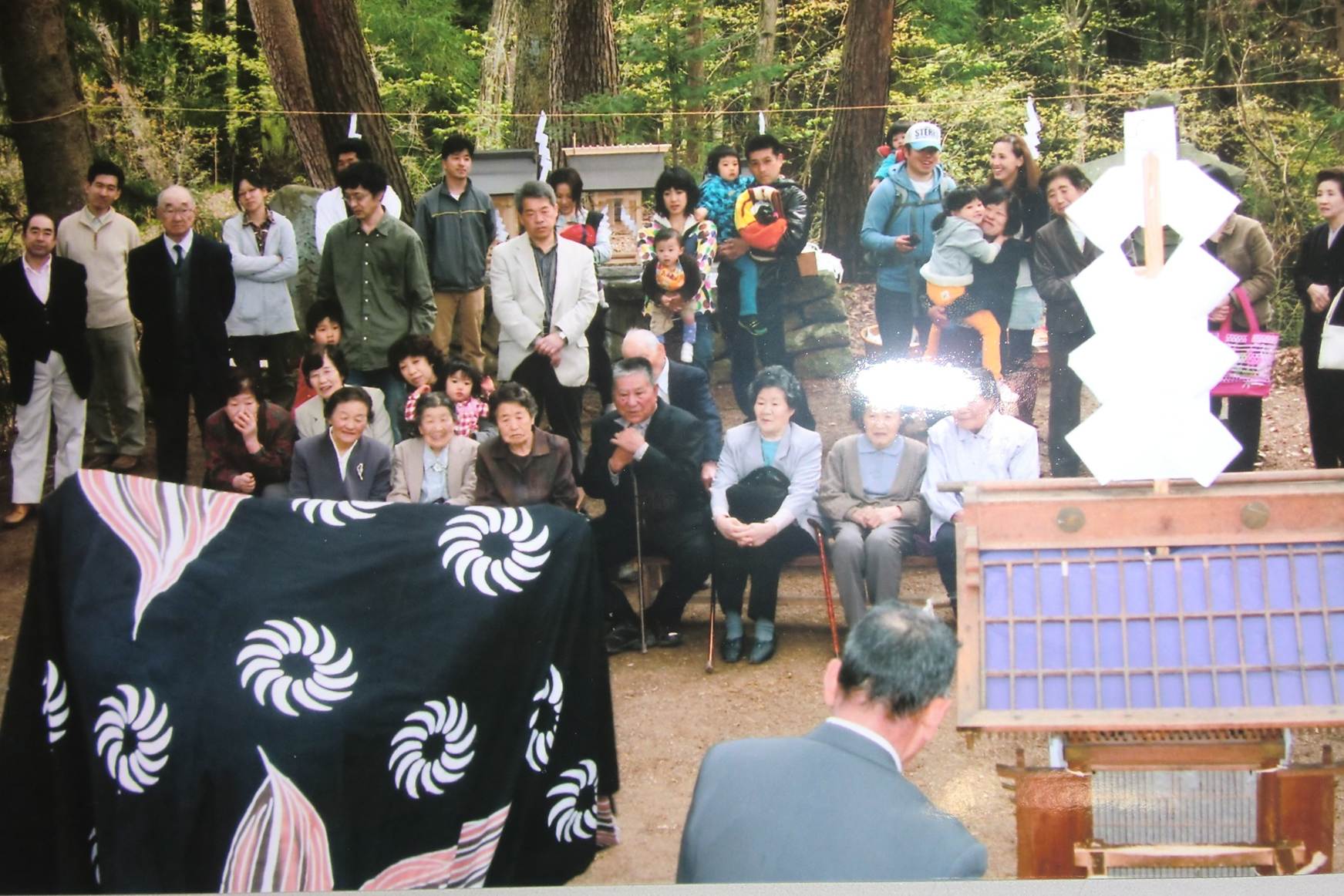 諏訪社の祭りの写真