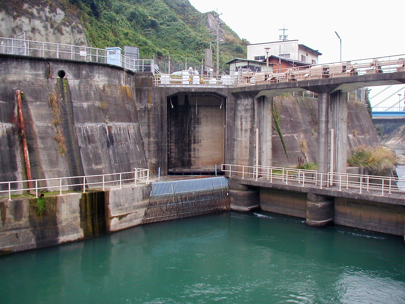 小田切ダム五堰取水口