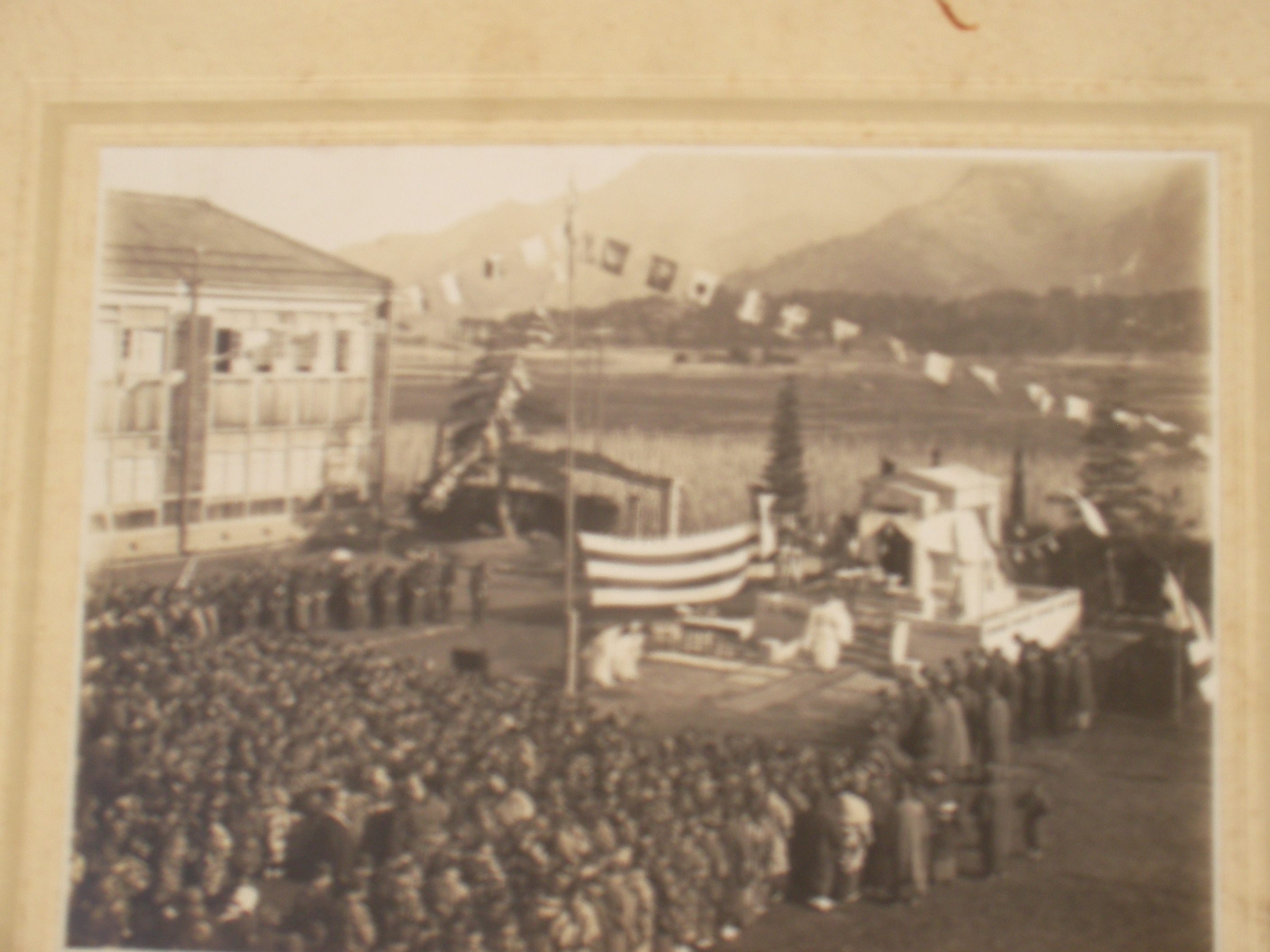 昭和五年奉安殿竣工祭の写真