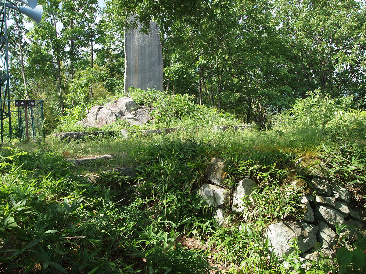竹山城跡の写真